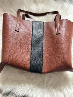 Vince Camuto Leather Bag w/ Organization