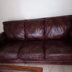 Leather Couch