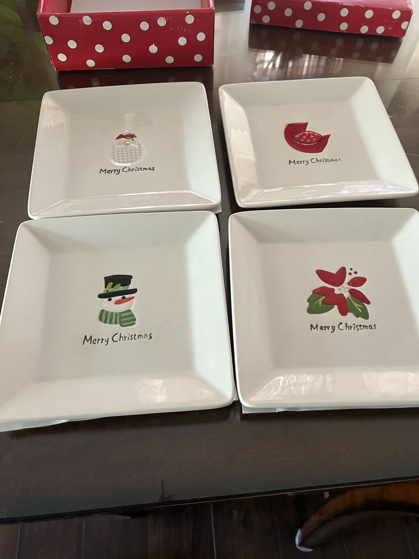 Christmas Plates 