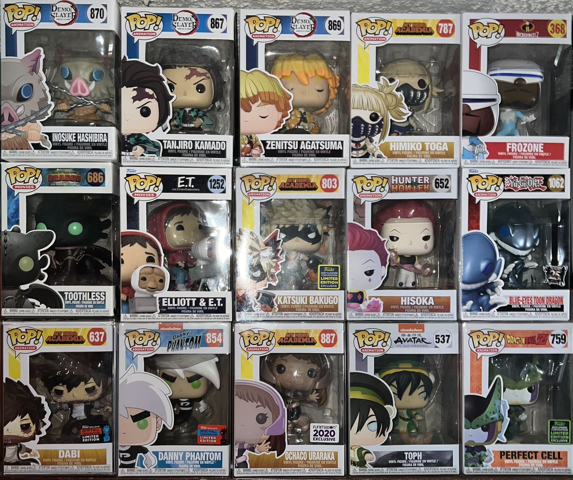 Funko Pops collection $800 VALUED COLLECTION ✨