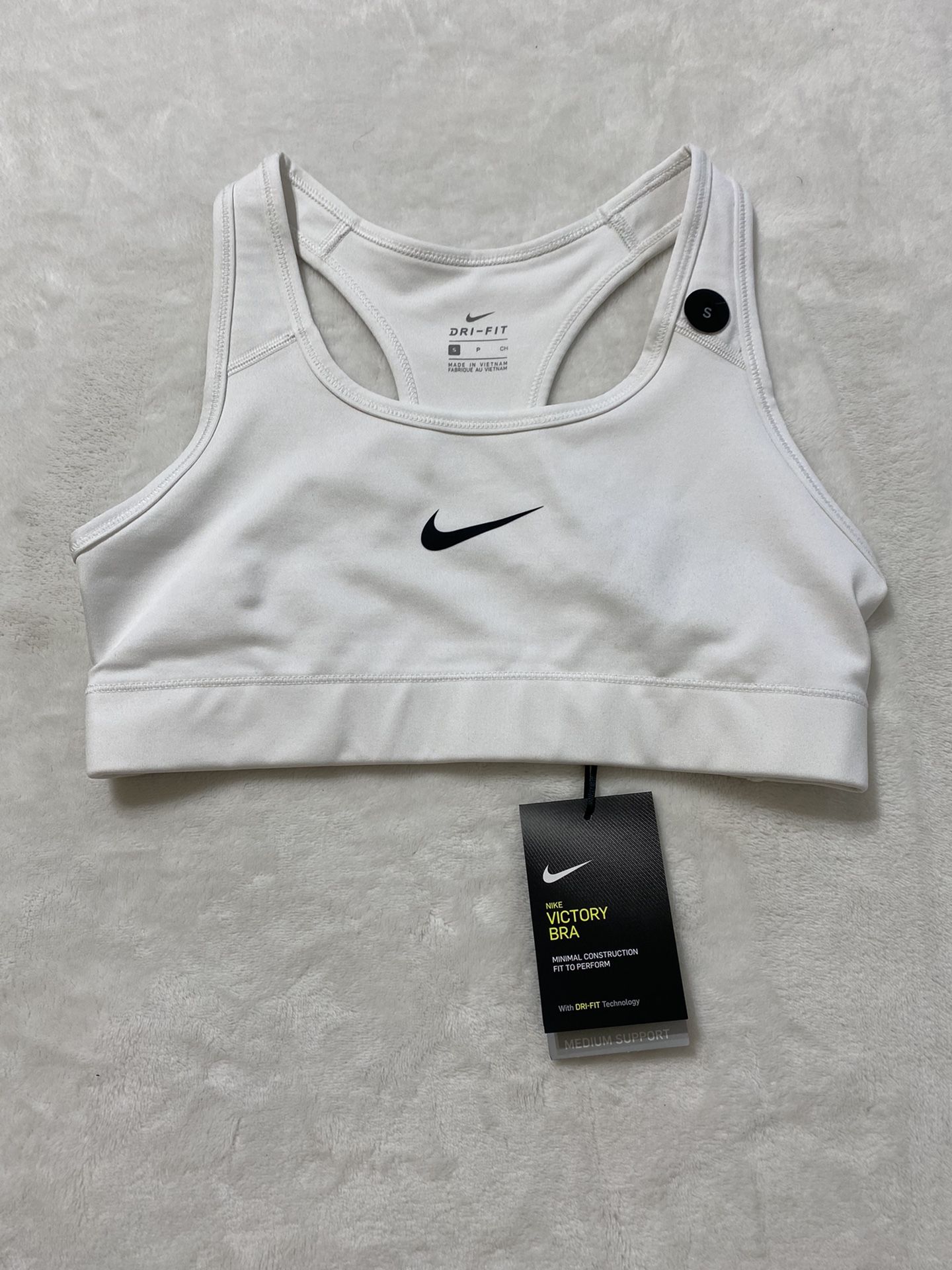 Nike victory medium impact sports bra women size small