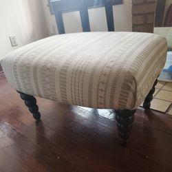 Patterned Ottoman 