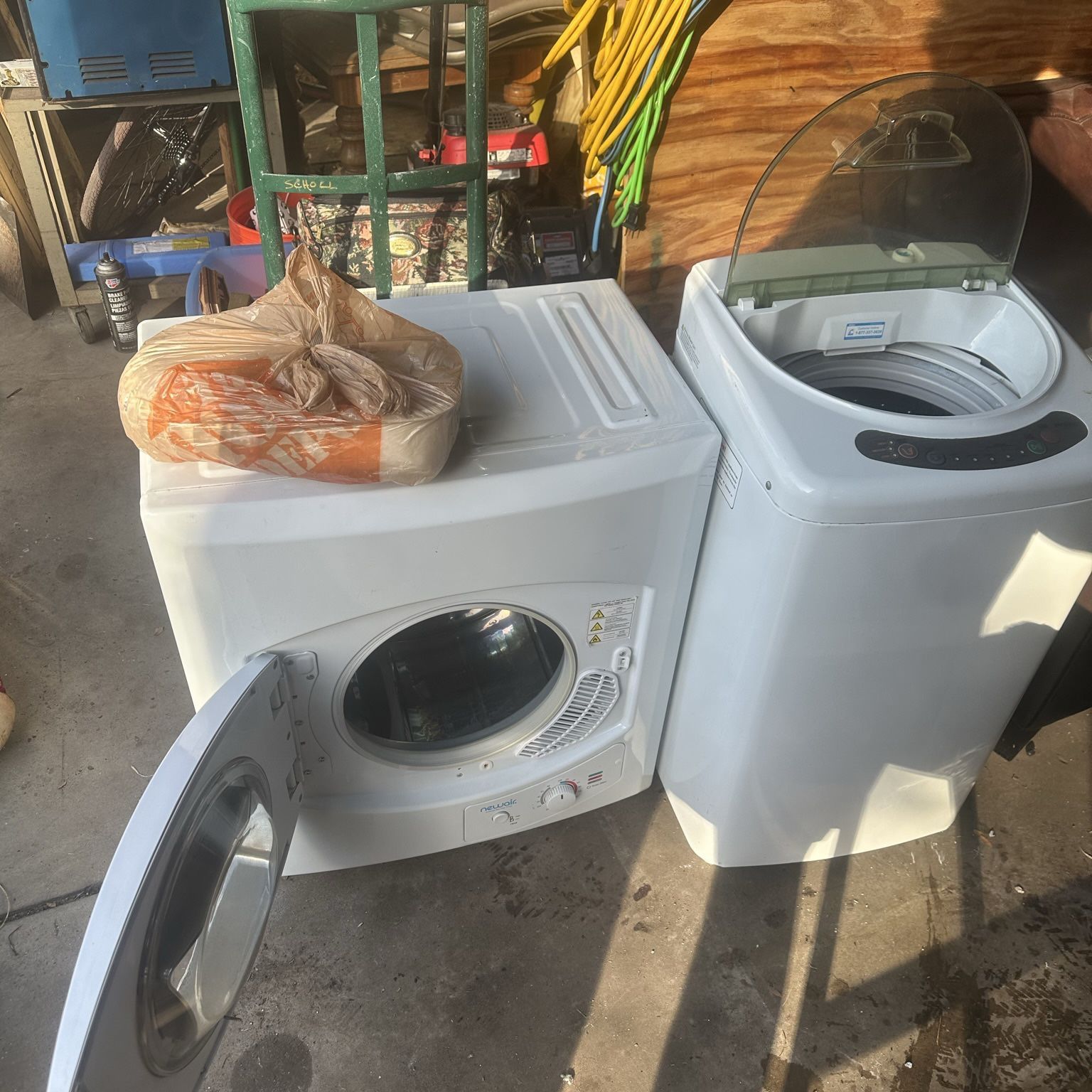 single load washer and dryer 