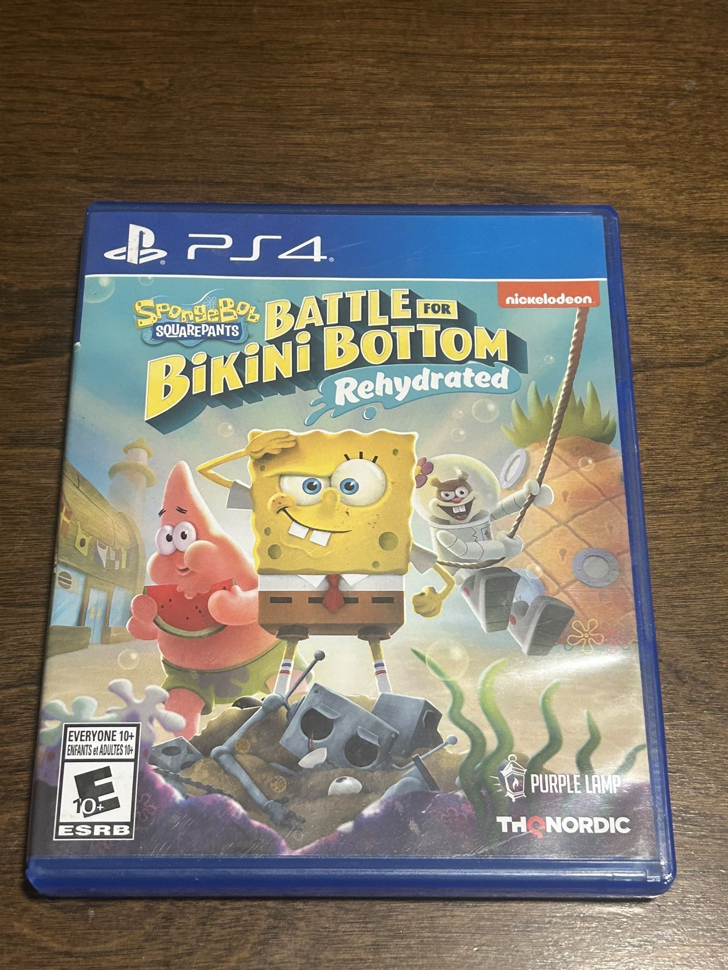 SpongeBob SquarePants Battle For Bikini Bottom Rehydrated (PS4)