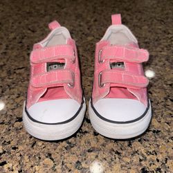 Pink Converse Kids Size 10