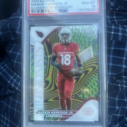 Marvin Harrison JR psa 10