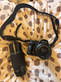 Pentax k30 camera and lens