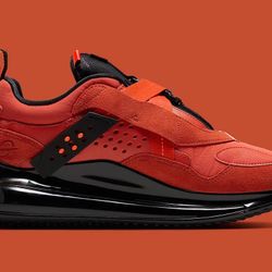 Nike Air Max 720 Slip OBJ – Team Orange – Size 15 – Rare – With Box