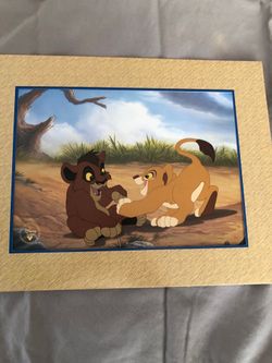 Disney Lion King II Simbas Pride Lithograph