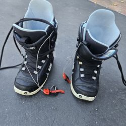 Womens Size 8 Burton Snowboard Boots Excellent Condition