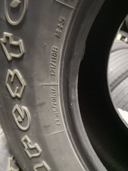 315/70/17 set of 4