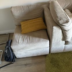 Beige Couch Set