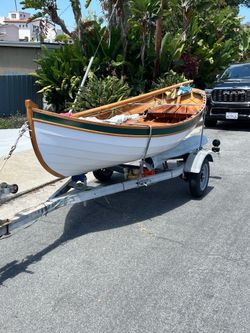10’ sail and rowing boat