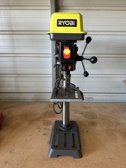 RYOBI 10 in. 5 Speed Drill Press with EXACTLINE Laser Alignment System