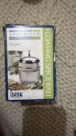 RSVP Endurance Stainless Steel Floating Spice Ball Infuser