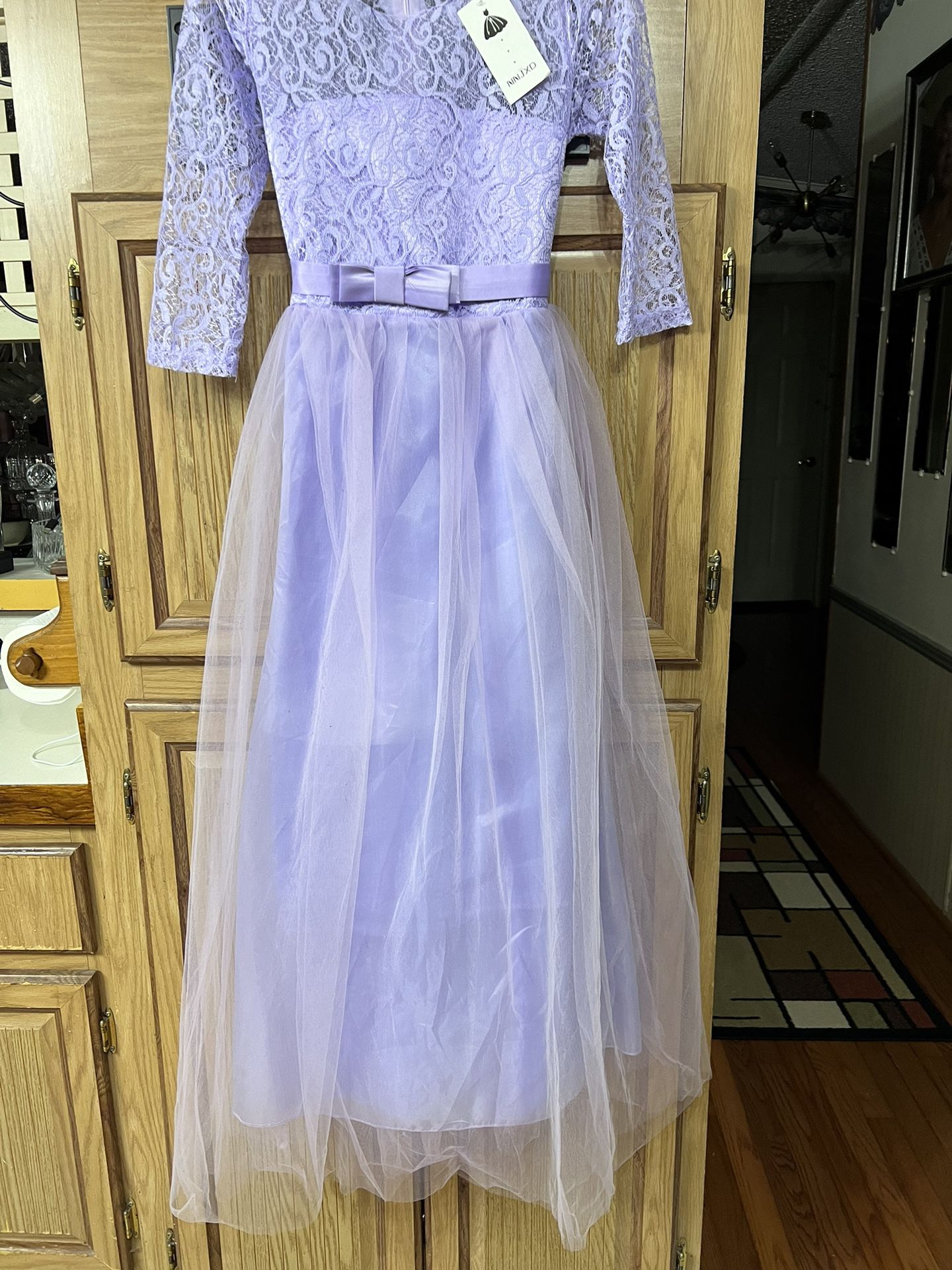 New Girl Dress Lavender
