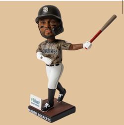 Bogey goes Boom bobble head giveaway