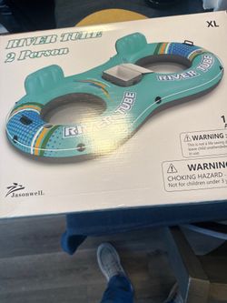 New Jasonwell XL 2-Person River Tube Inflatable - Brand New in Box