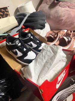 Nike Dunk Low Black and White Sneakers