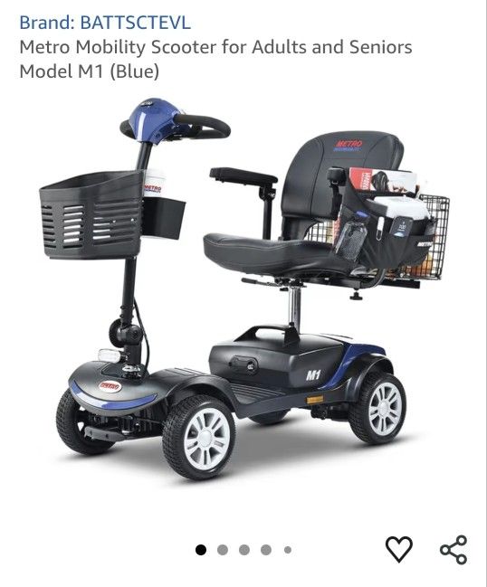 Brand New Electric Scooter Color Blue M1