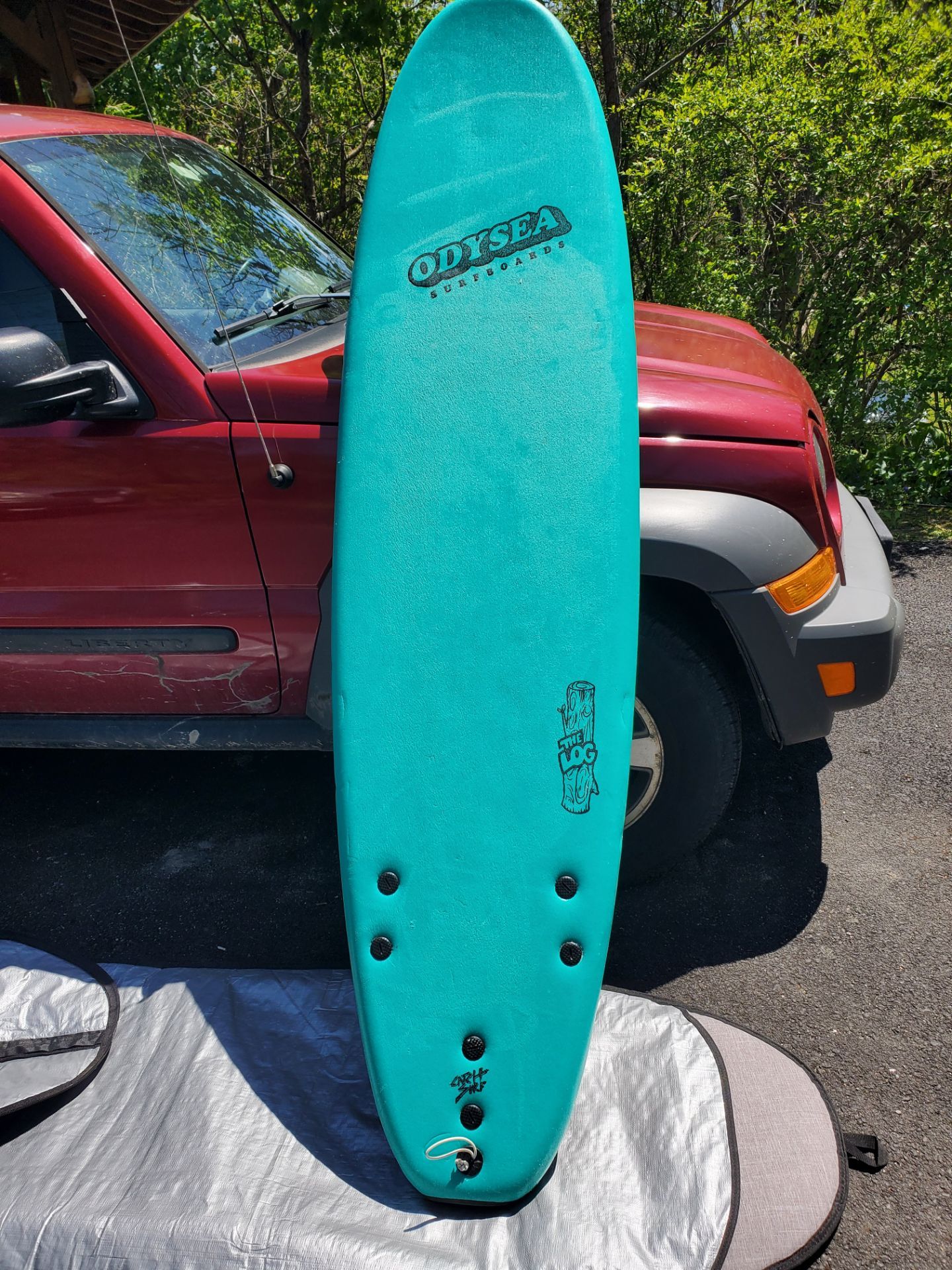 Surfboard and beater boards