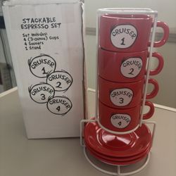 Espresso set with box