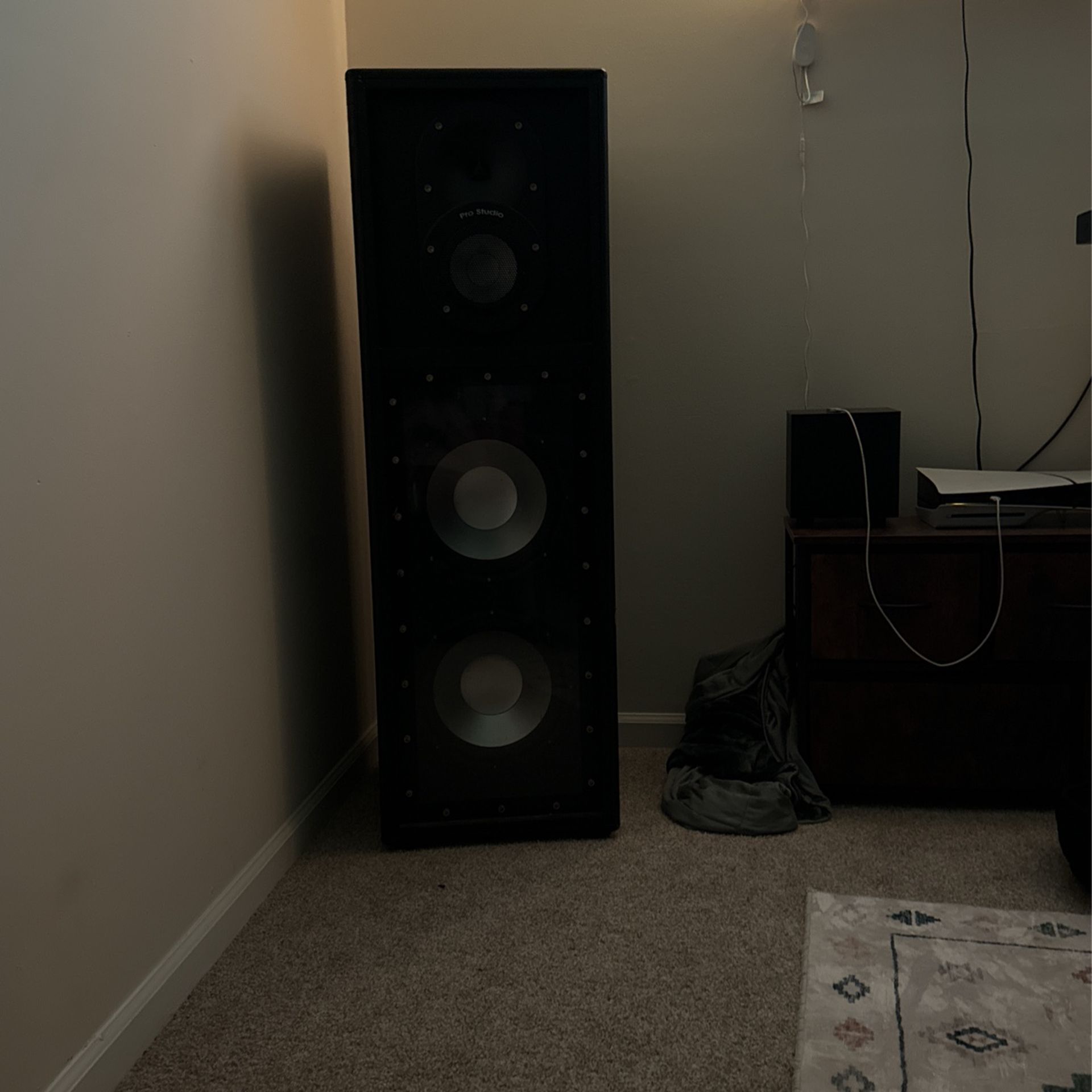 Pro Studio Tower Movie Theater Speakers With Receiver