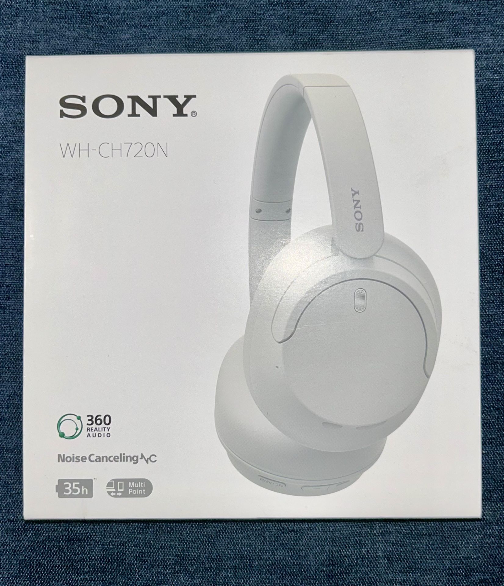 Sony WH-CH720N Auriculares inalámbricos Bluetooth con cancelación de ruido, micrófono integrado