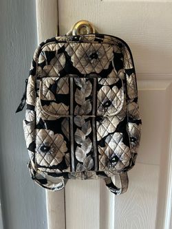 Vera Bradley Quilted Floral Backpack