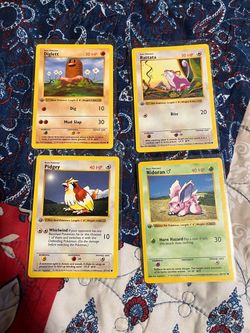 Pokemon TCG Base Set First Edition