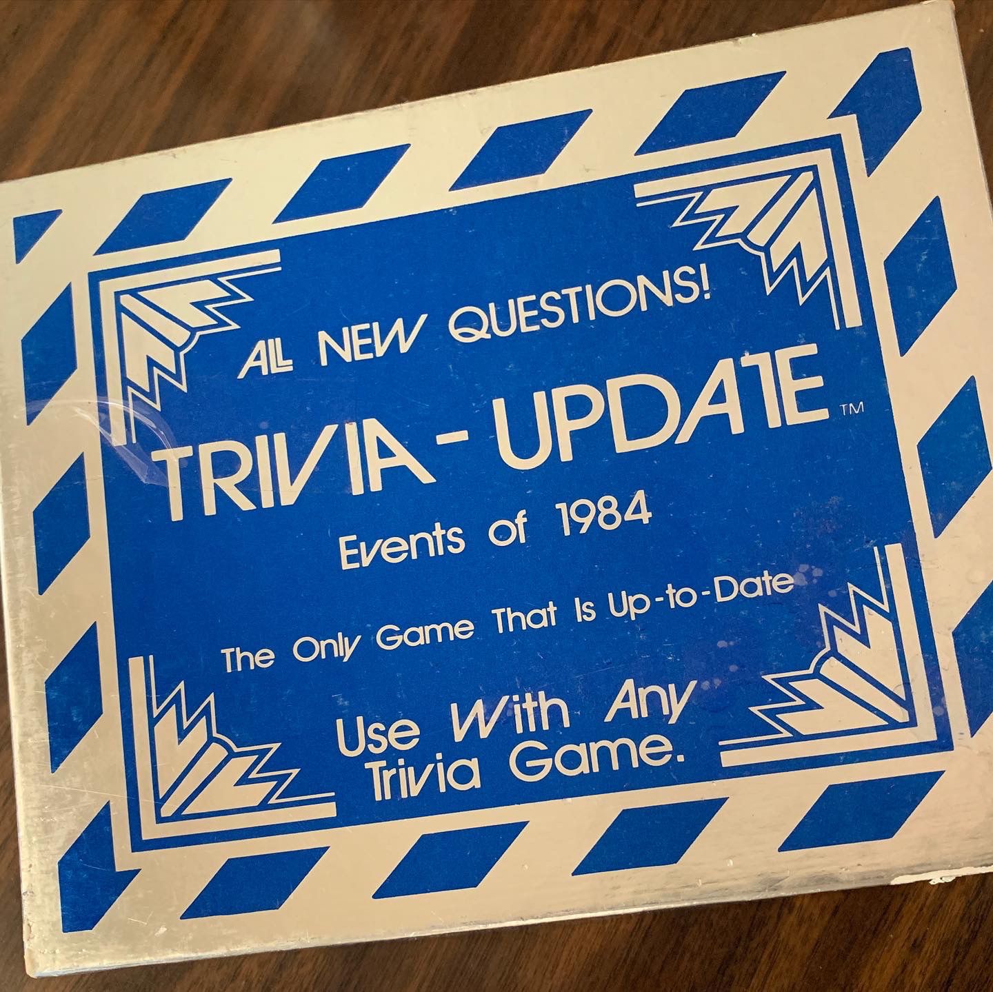 Vintage Trivia Game 1984