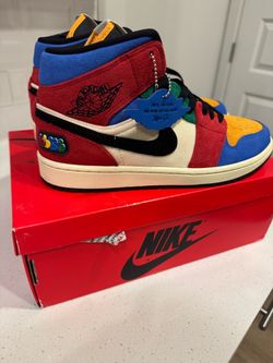 Nike Air Jordan 1 Mid Multicolor Sneaker