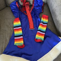 Halloween Costume Rainbow brite