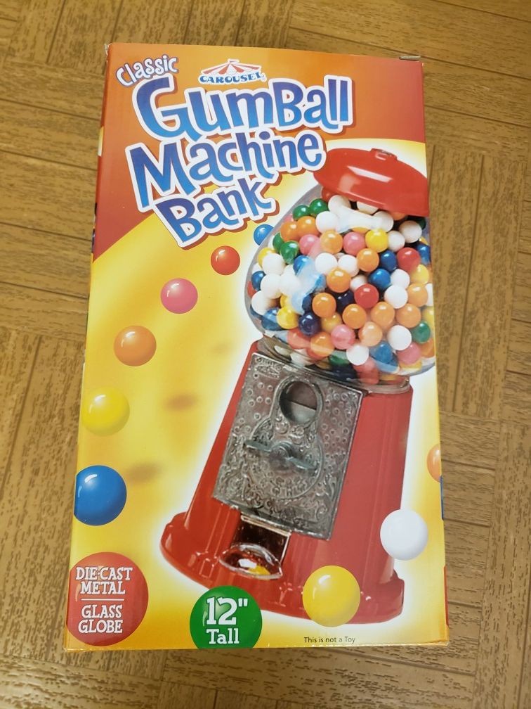 Classic Gumball Machine Bank by Carousel