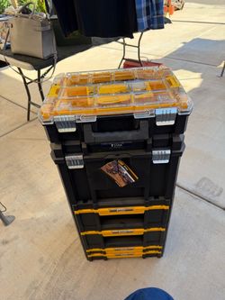 Dewalt Tstak Tool Box Set Packout