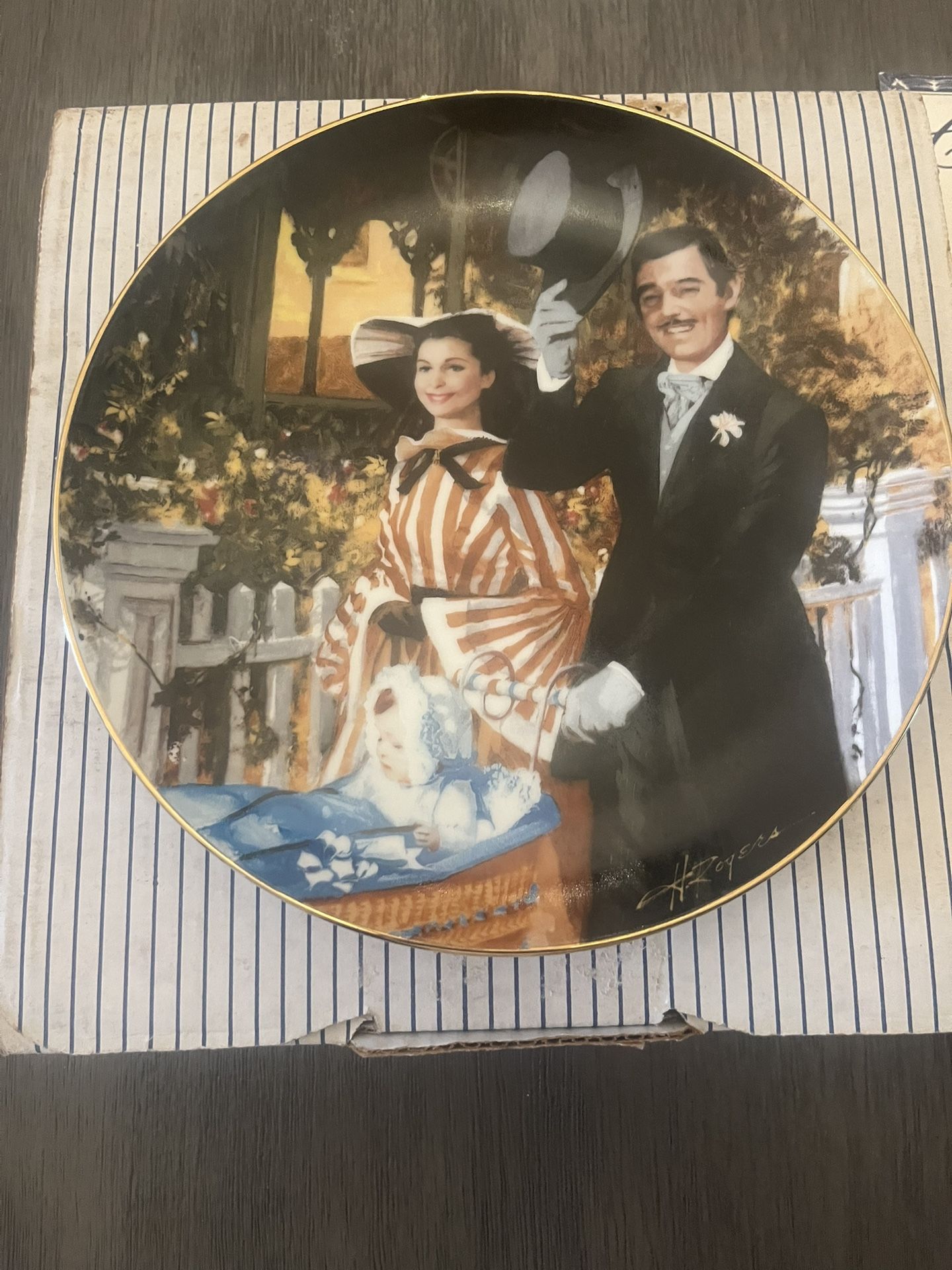 Gone With The Wind Plate