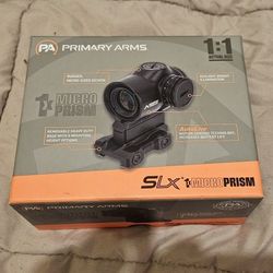 PRIMARY ARMS SLX 1X MICROPRISM GEN2 - ACSS CYCLOPS RED | BLACK