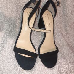 Jessica Simpson Black Heels 
