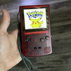 Gameboy Color FPGBC - Transparent Red