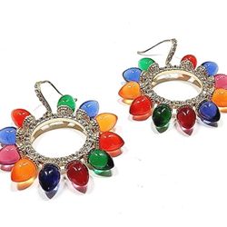 Colorful HOOP Earrings