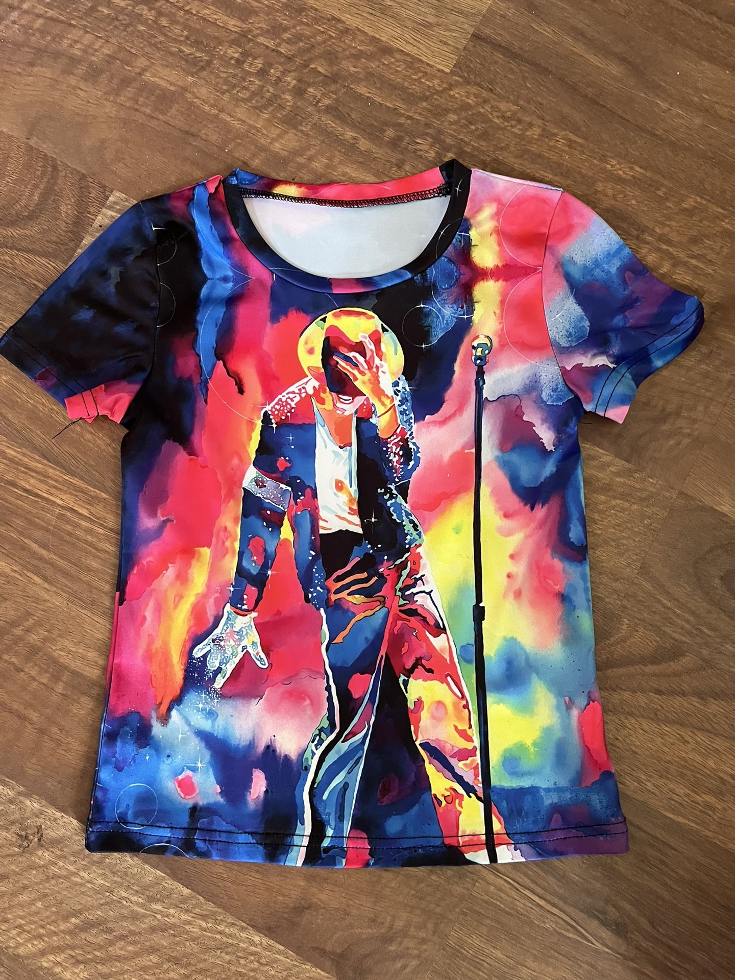 Michael Jackson King Of Pop Youth Tshirt S