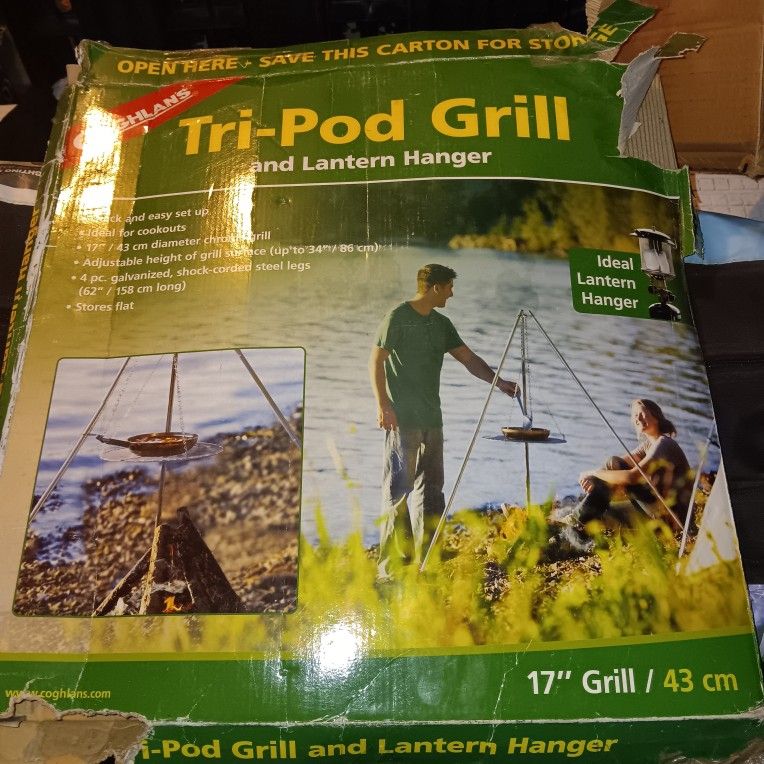 Tri Pod Grill Or Lantern Holder