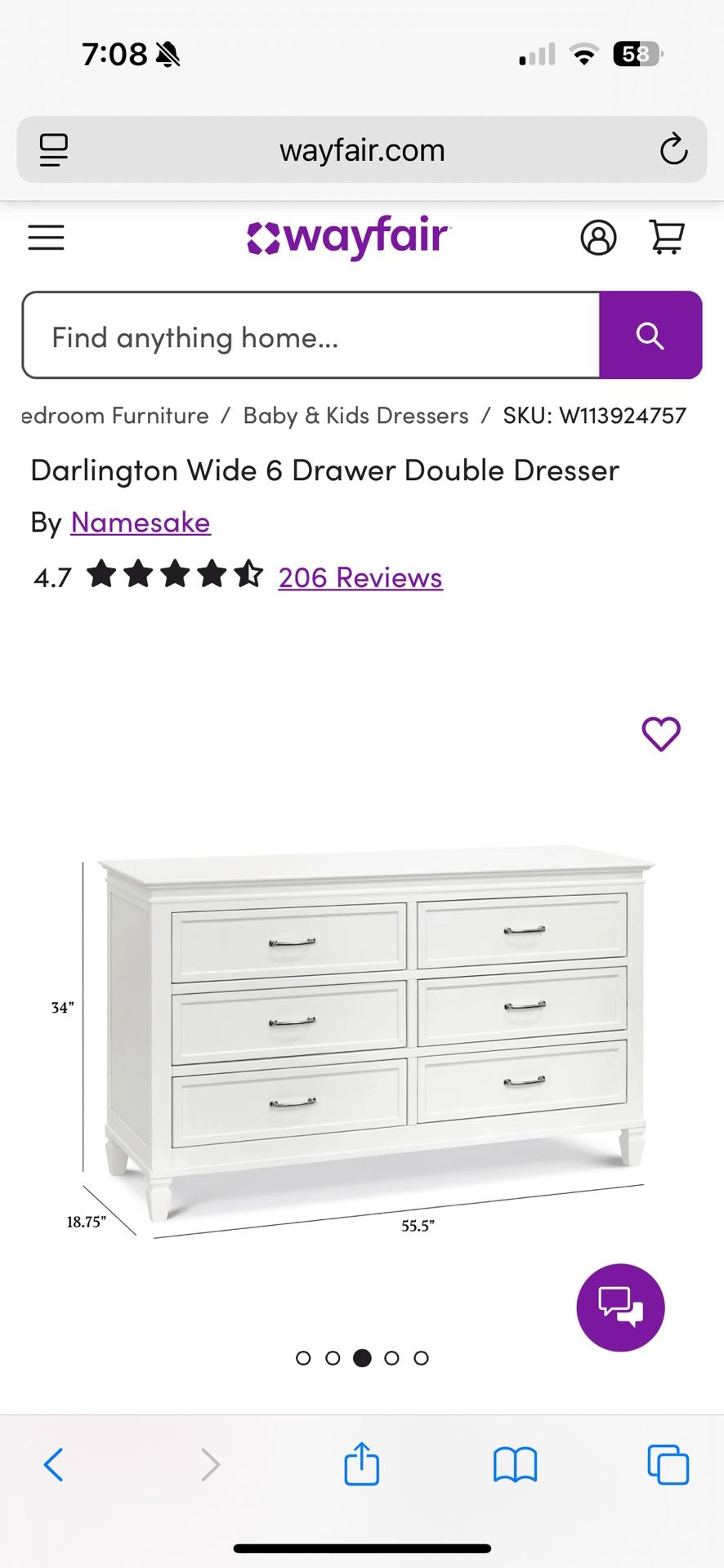 Dresser And 2 Nightstands