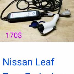2012 Nissan Leaf Electric Charger And Box