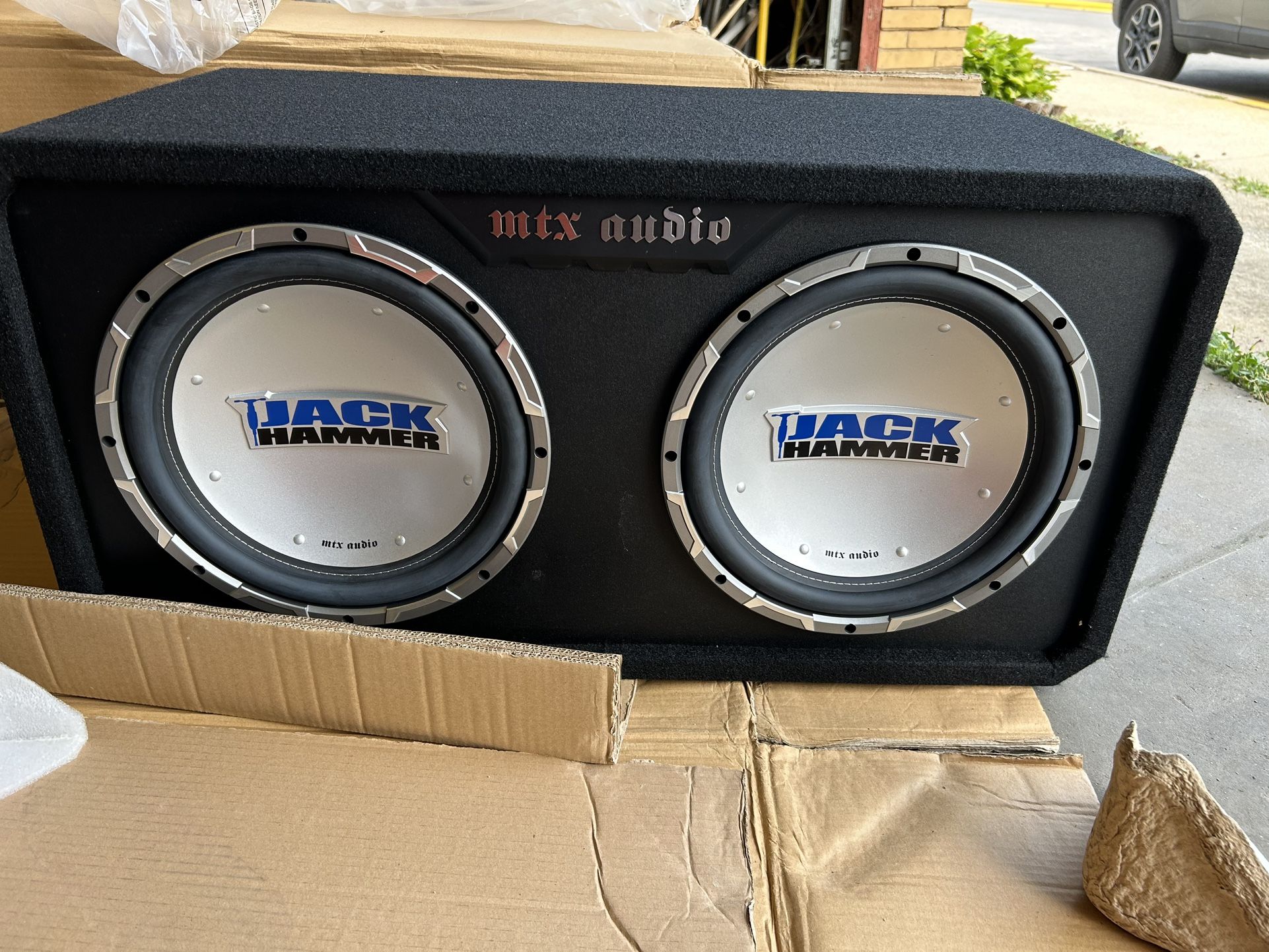 MTX Audio Jackhammer JH4512X2D subwoofer