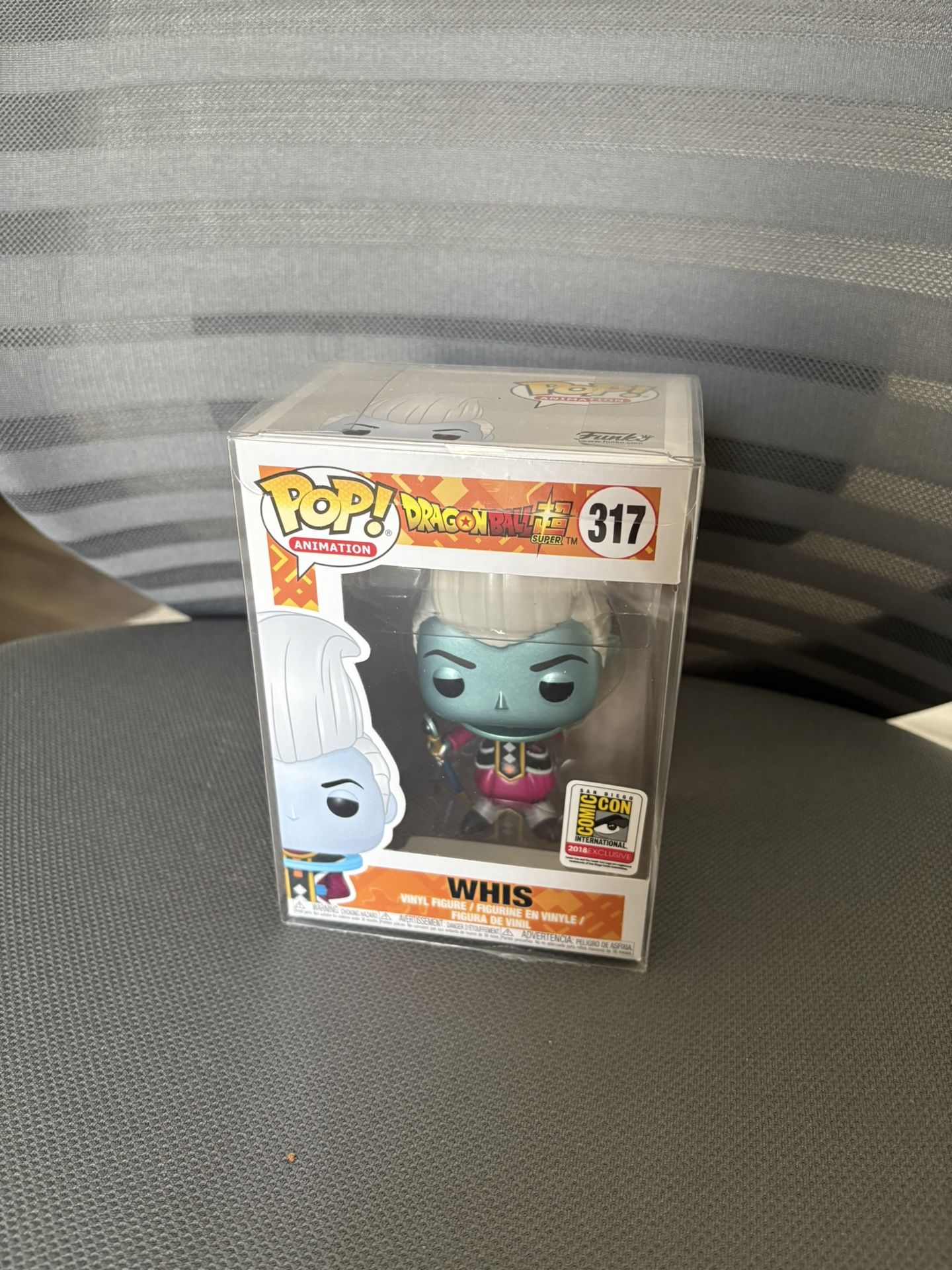 Funko Pop Whis #317 Metallic Dragon Ball Super SDCC 2018