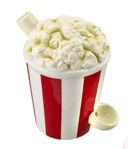 Ceramic Popcorn Tool " P I P E"