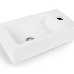 Wall Mount Hang Small Vessel Sink
