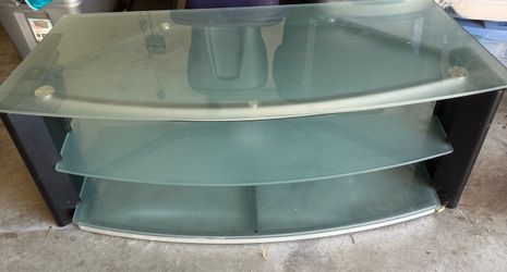 Glass TV Stand