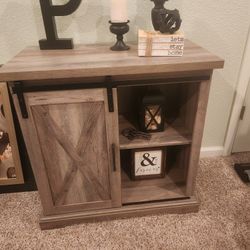Barn Door Cabinet 